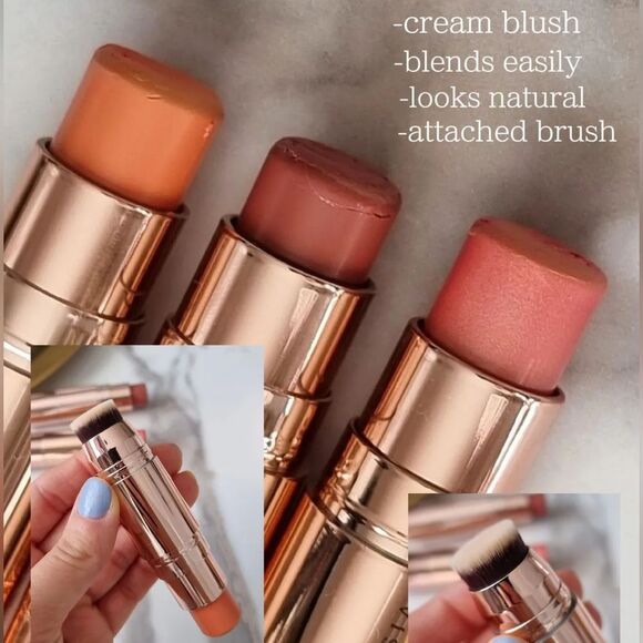 Anastasia Beverly Hills Cream Blush Stick in Nectarine - Picture 4 of 14